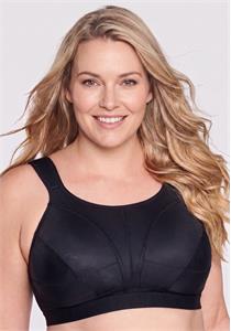 Full Support Wirefree Sports Bra Black
